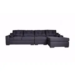 MASEL - Sofá Seccional 4 cuerpos MUSEMDLU50 155x95x300 cm Negro