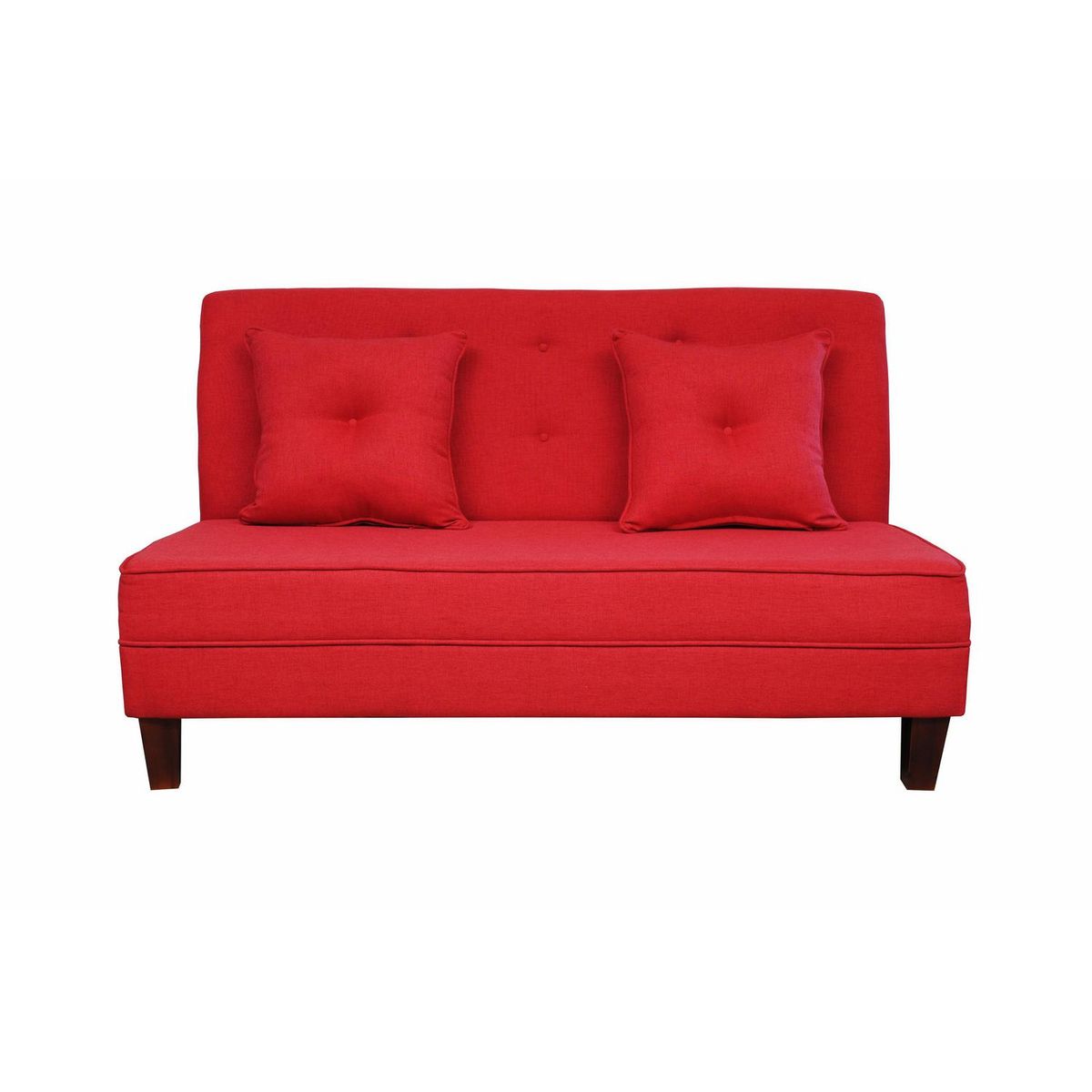 MASEL - Sofá 2 cuerpos MUSOUR2C19 150x95x80 cm Burdeo