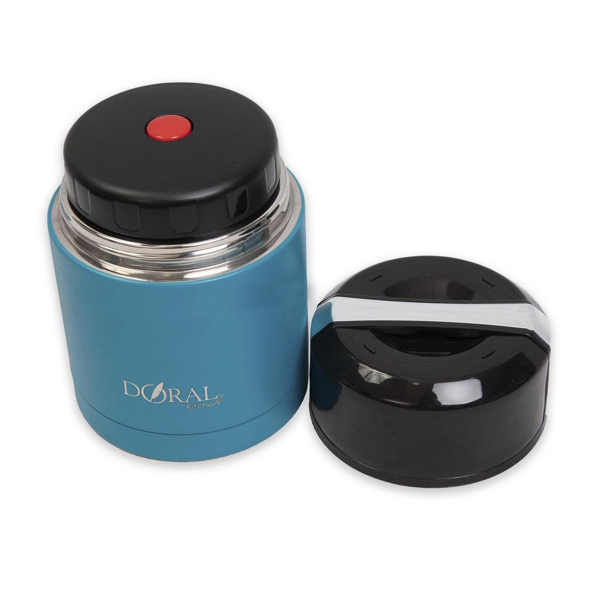 DORAL - Termo para Comida 820 ml Acero Inoxidable Colores Surtidos