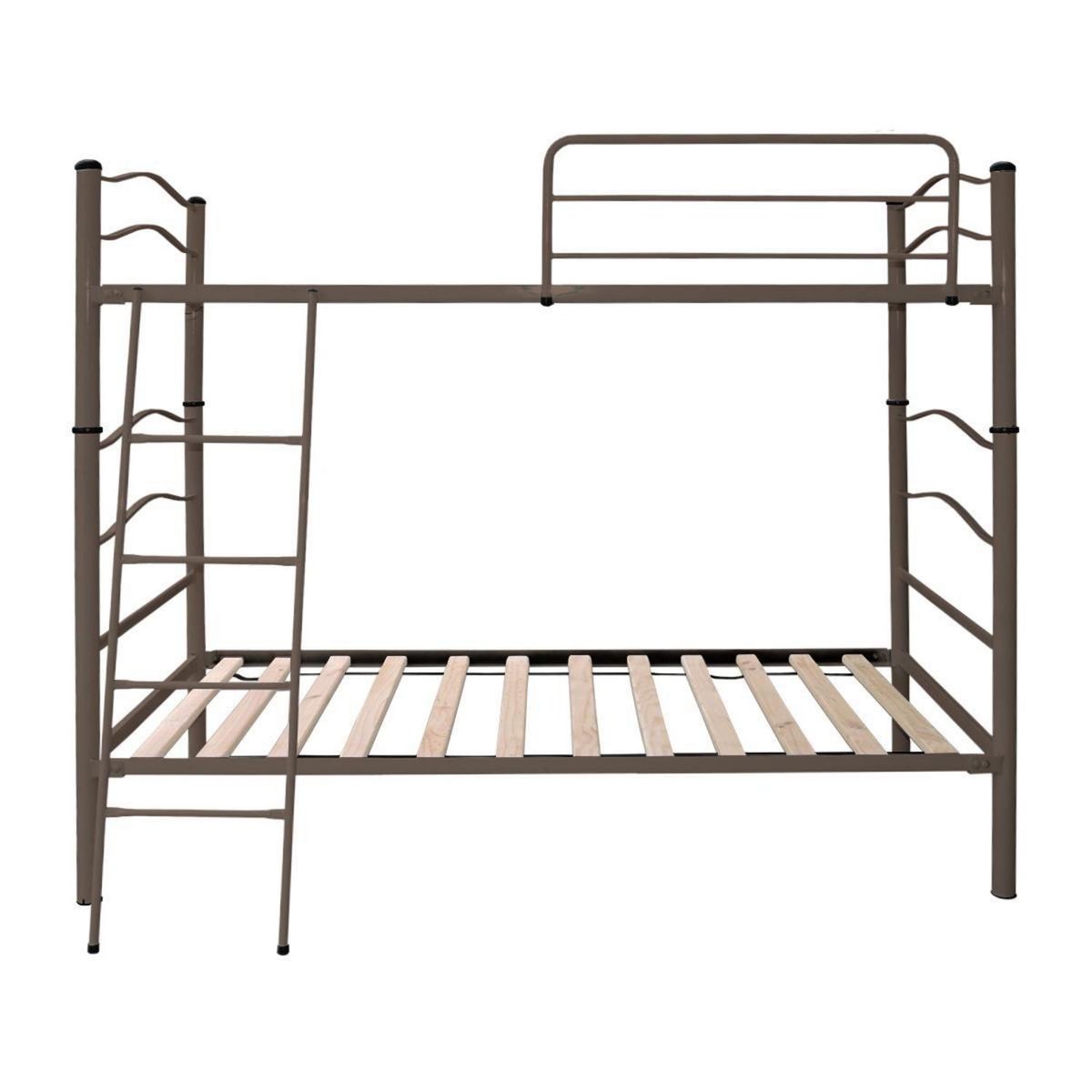 GENERICO - Camarote desmontable 1,5 plaza castaño