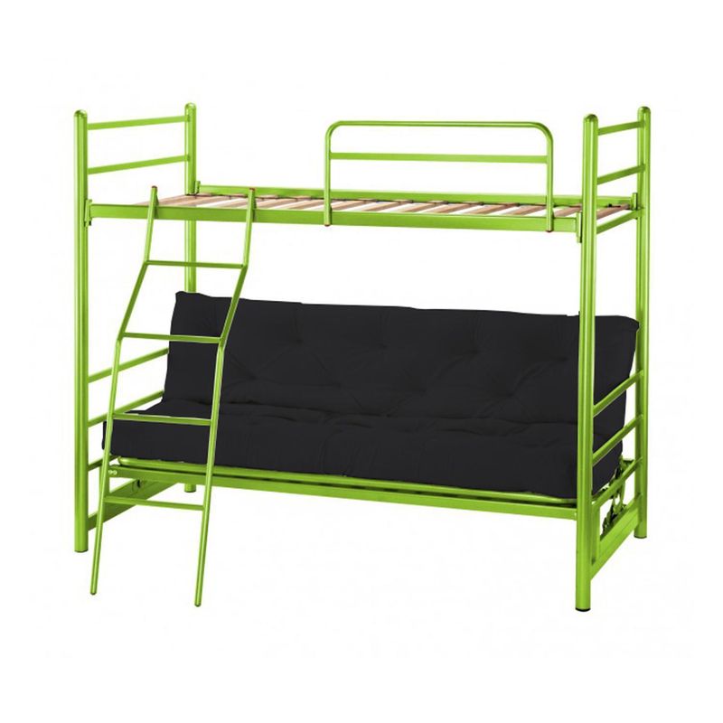 GENERICO - Camarote futón 1 y 1,5 plazas pistacho negro