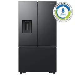 SAMSUNG - Refrigerador French Door No Frost 576 Litros Negro RF27CG5410B1ZS