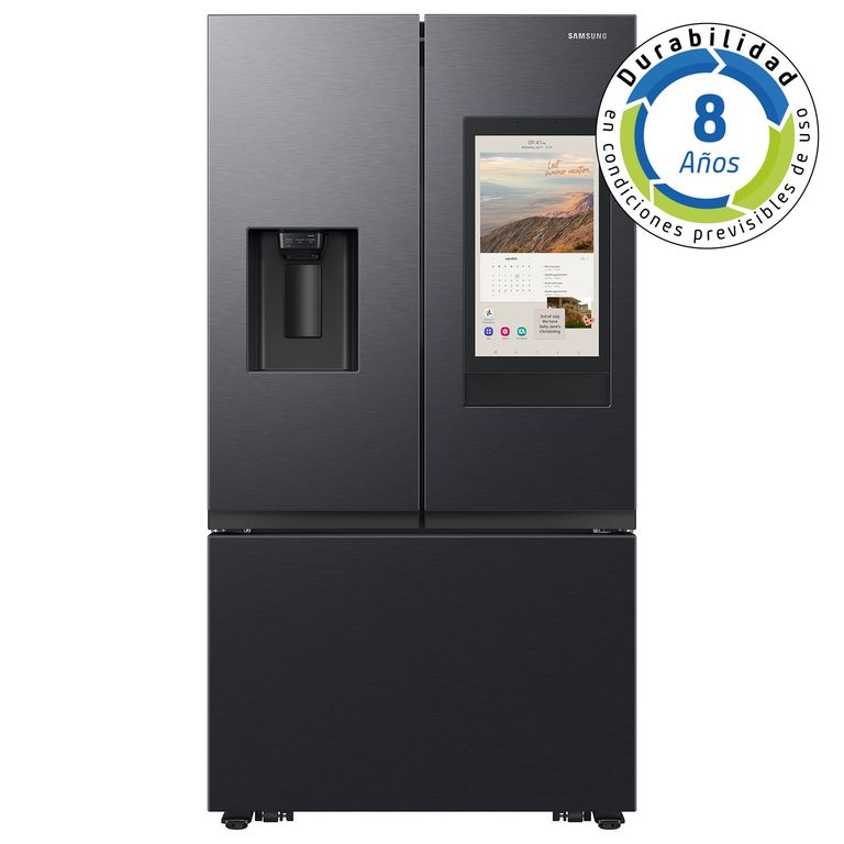 SAMSUNG Refrigerador French Door No Frost 707 Litros Negro RF27CG5910B1ZS