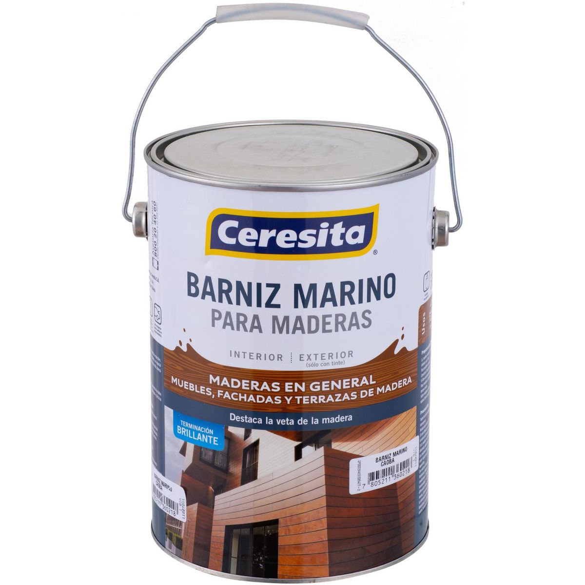 CERESITA - Barniz Marino Brillante 1 galón(es) Caoba