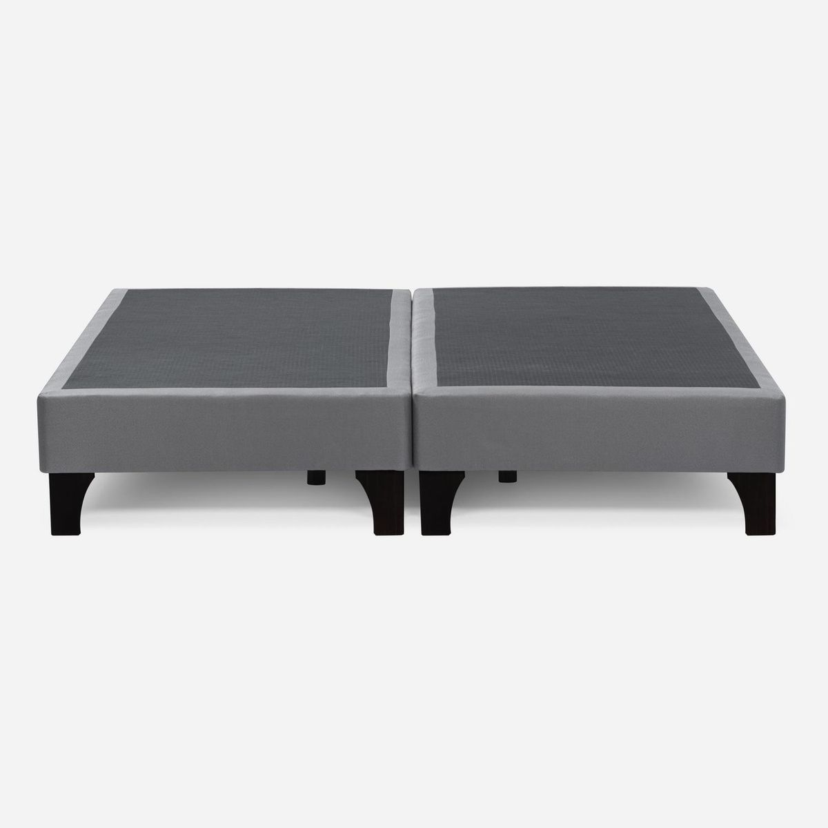 ROSEN - Set Base Cama Base Gris 2 plazas Gris