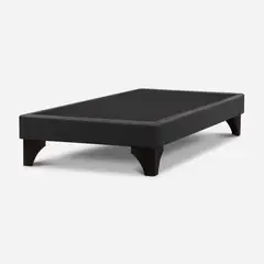 ROSEN - Set Base Cama 1.5 plazas Base Black Negro