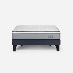 ROSEN - Cama 2 Plazas Europea Indie Azul
