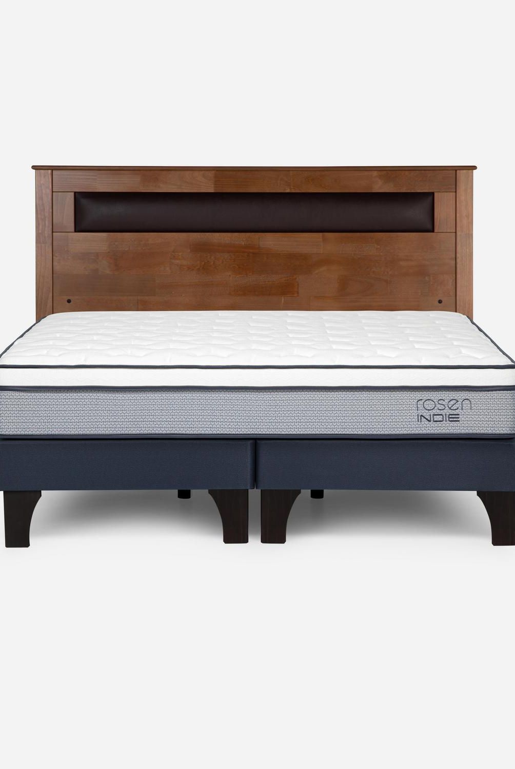 ROSEN - Cama King de Estructura Indie Azul
