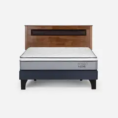 ROSEN - Cama Indie 2 plazas Azul