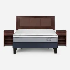 ROSEN - Cama Indie 2 plazas Azul
