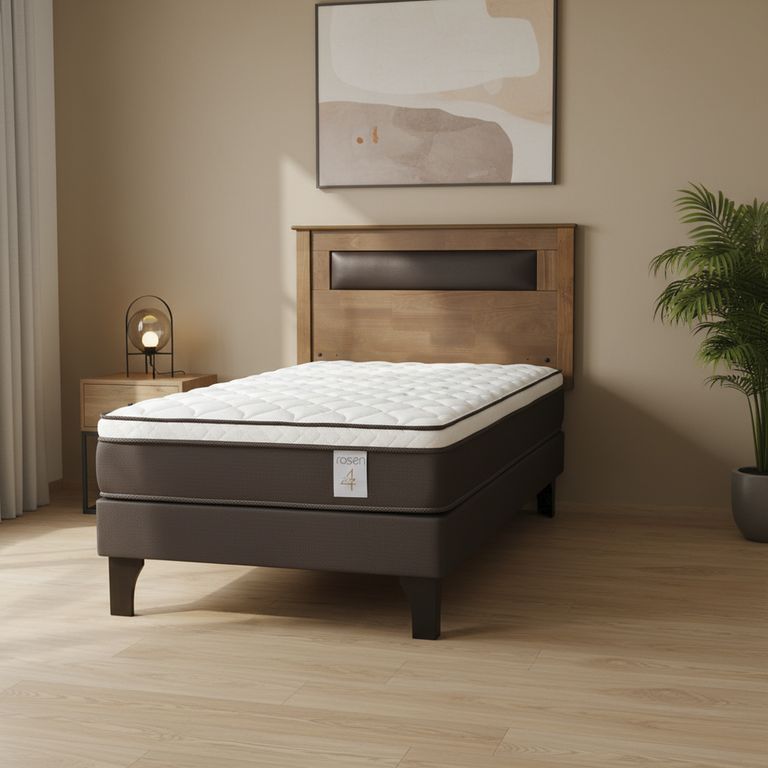 ROSEN Cama New Style 4 Plus 1.5 Plazas R F