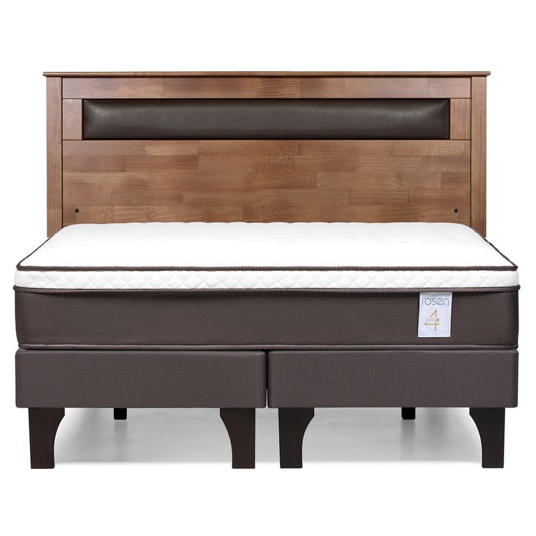 ROSEN Cama New Style 4 Plus 2 Plazas Bd R Fe