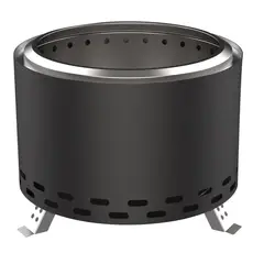 COMBI - Fogón de Patio a Pellet<multisep/>Leña Acero Negro