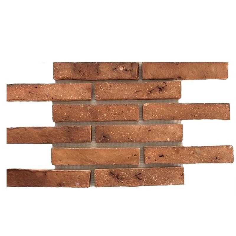CERAMICAS TORO - Malla Enchape 40x70 cm Mallarustic Café 0.64 m2
