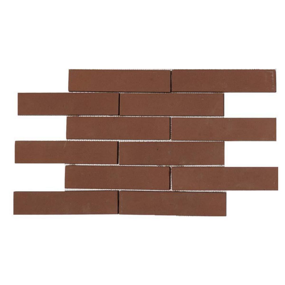 CERAMICAS TORO - Malla Enchape 40x70 cm Mallaterracota Café 0.89 m2