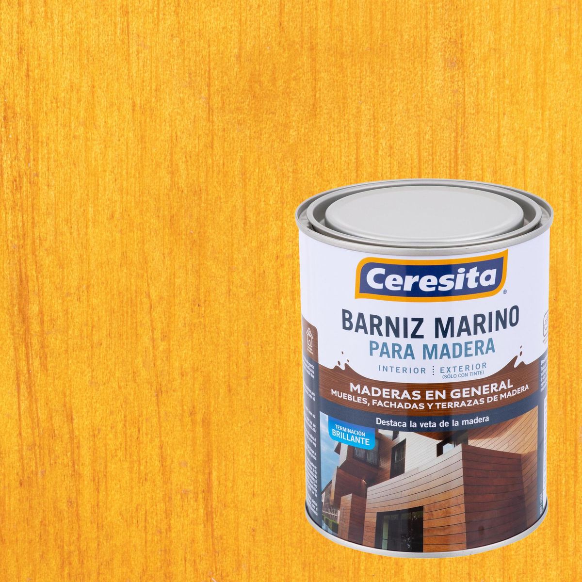 CERESITA - Barniz Marino Brillante 0.25 galón(es) Maple