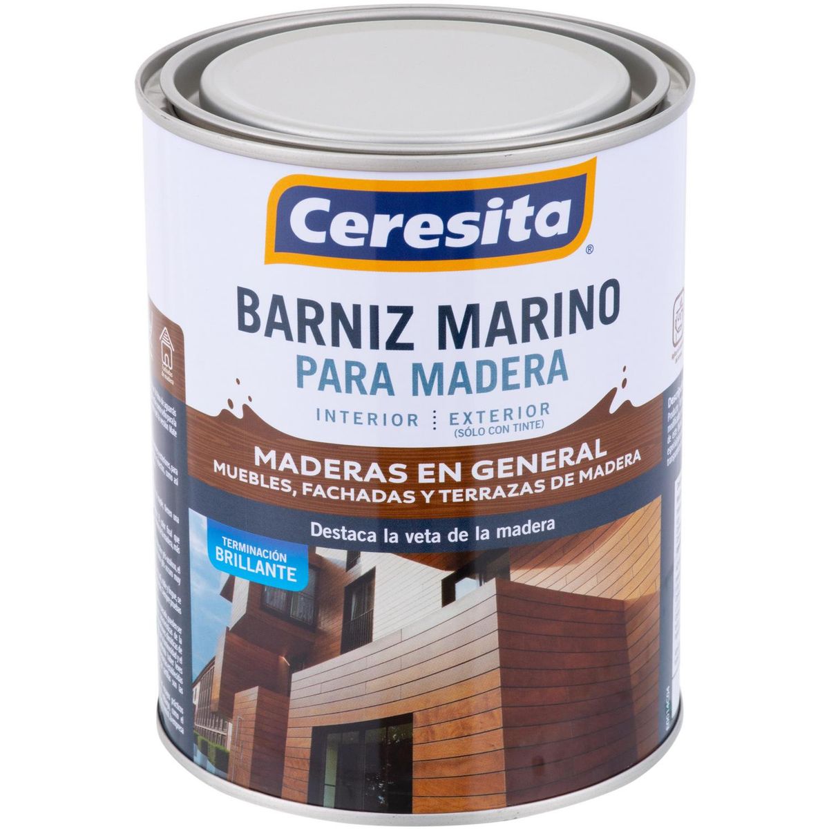 CERESITA - Barniz Marino Brillante 0.25 galón(es) Maple