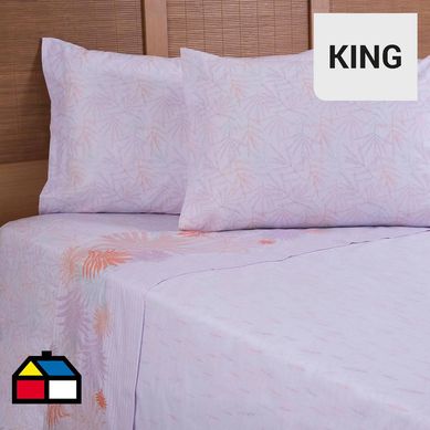 Sbana estampada 144 Hilos King Acra