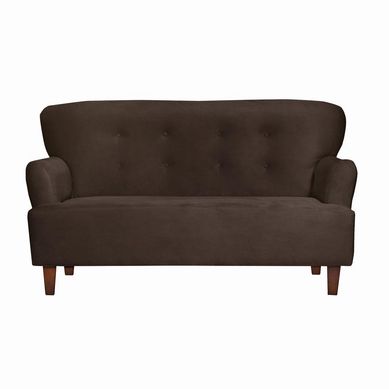 Sofa York Felpa 2 cuerpos chocolate