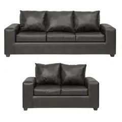 INTERMUEBLES - Living 5 cuerpos Kahlo 225x86x80 cm Café