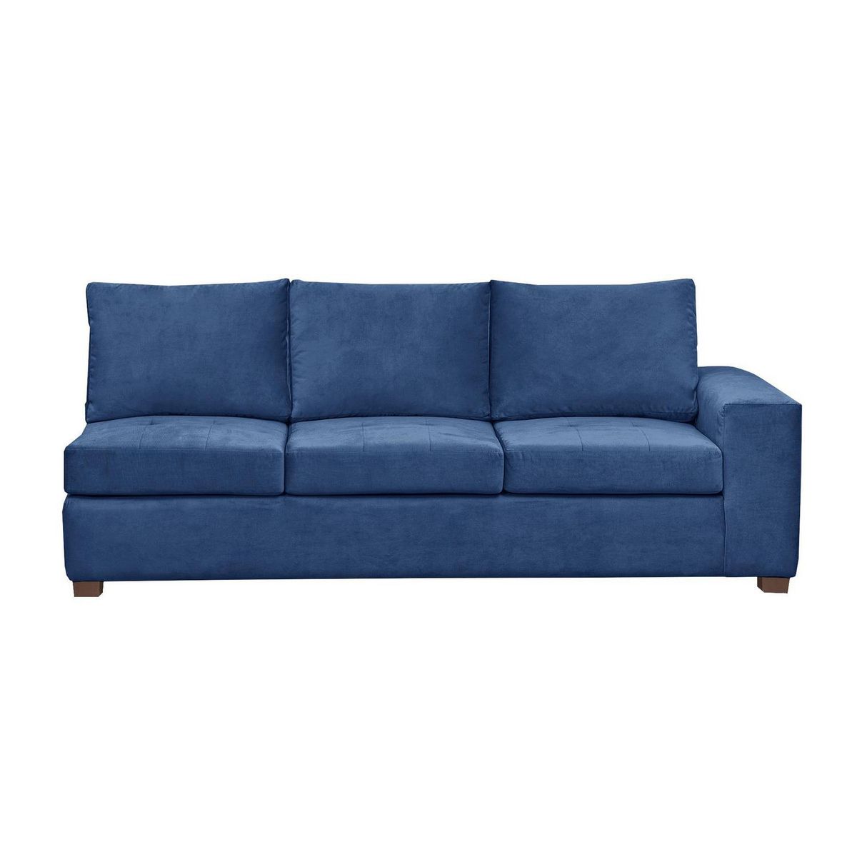 INTERMUEBLES - Sofá Seccional 5 cuerpos Senna 320x75x212 cm Petroléo