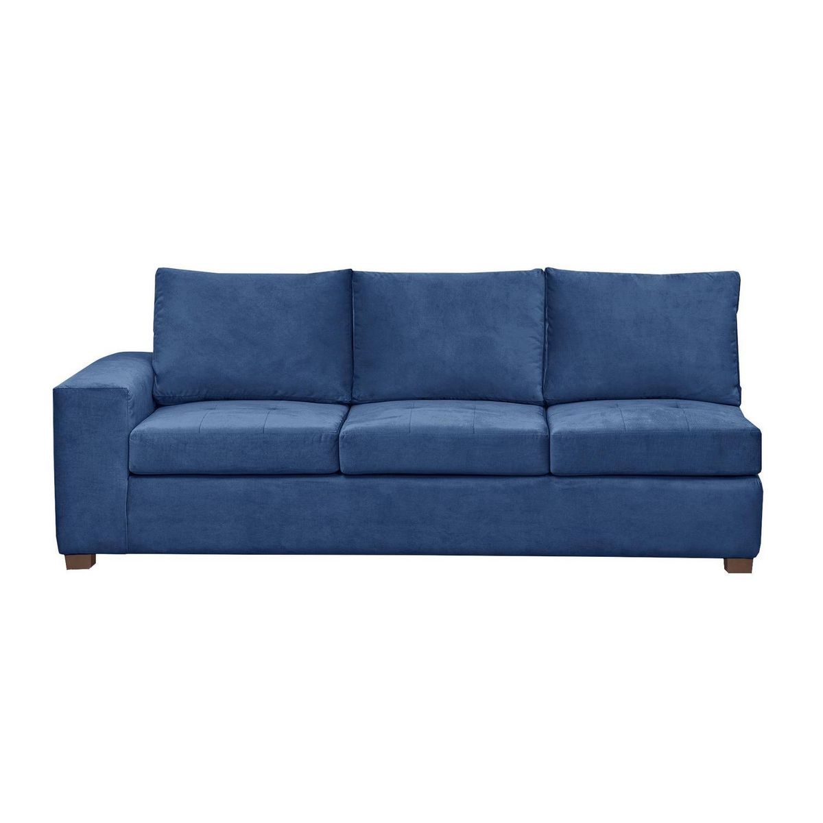 INTERMUEBLES - Sofá Seccional 5 cuerpos Senna 320x75x212 cm Azul