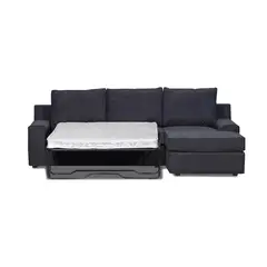 INNOVAMUEBLES - Seccional cama Burano derecho 133 cm negro