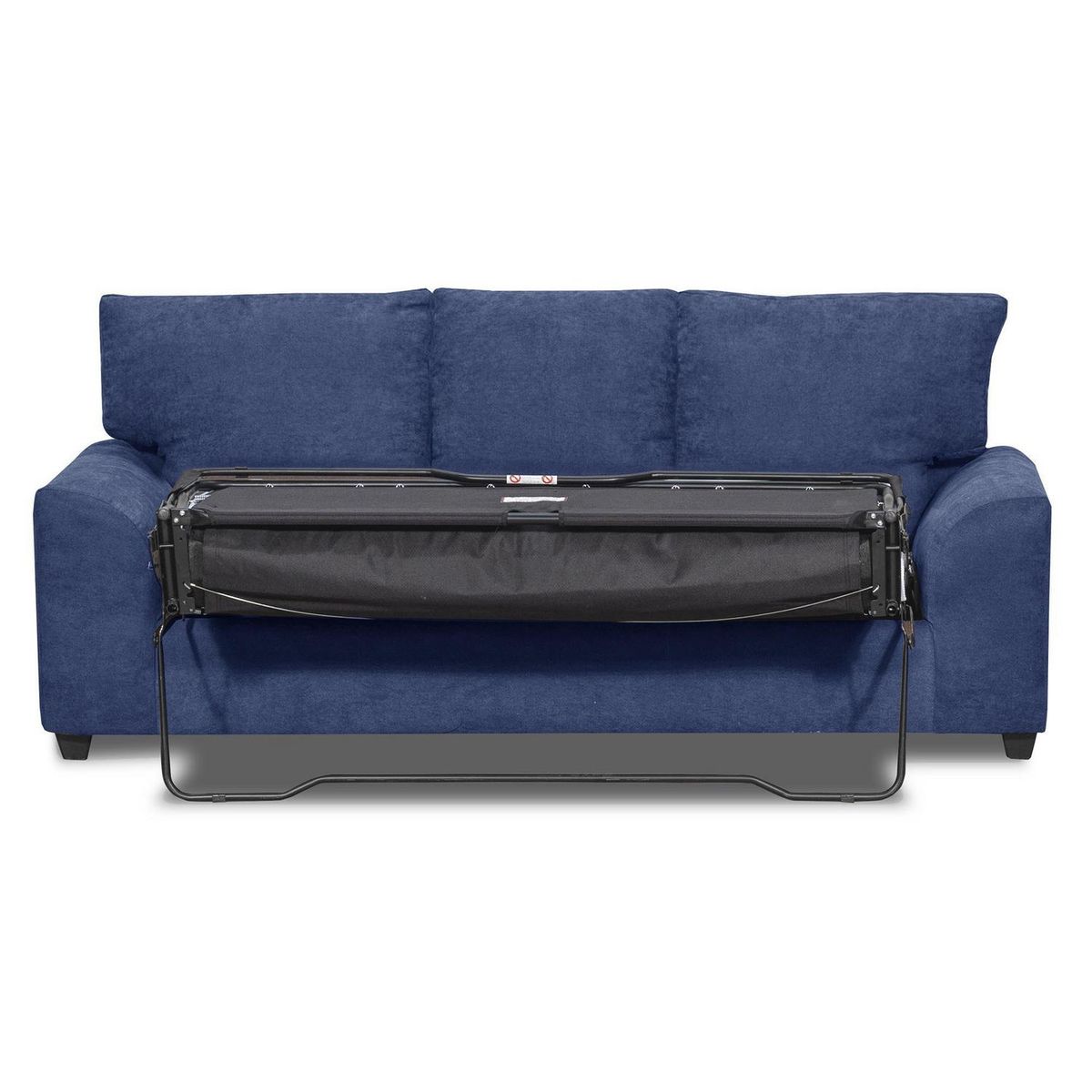 INTERMUEBLES - Sofá cama Manhattan 155 cm Tela azul