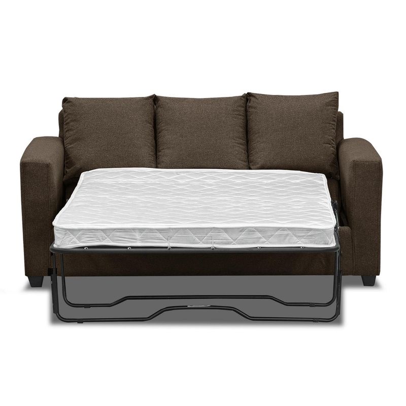 INNOVAMUEBLES - Sofá cama Marco 133 cm tela chocolate
