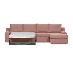 INNOVAMUEBLES - Seccional cama Burano Xl derecho 133 cm rosa