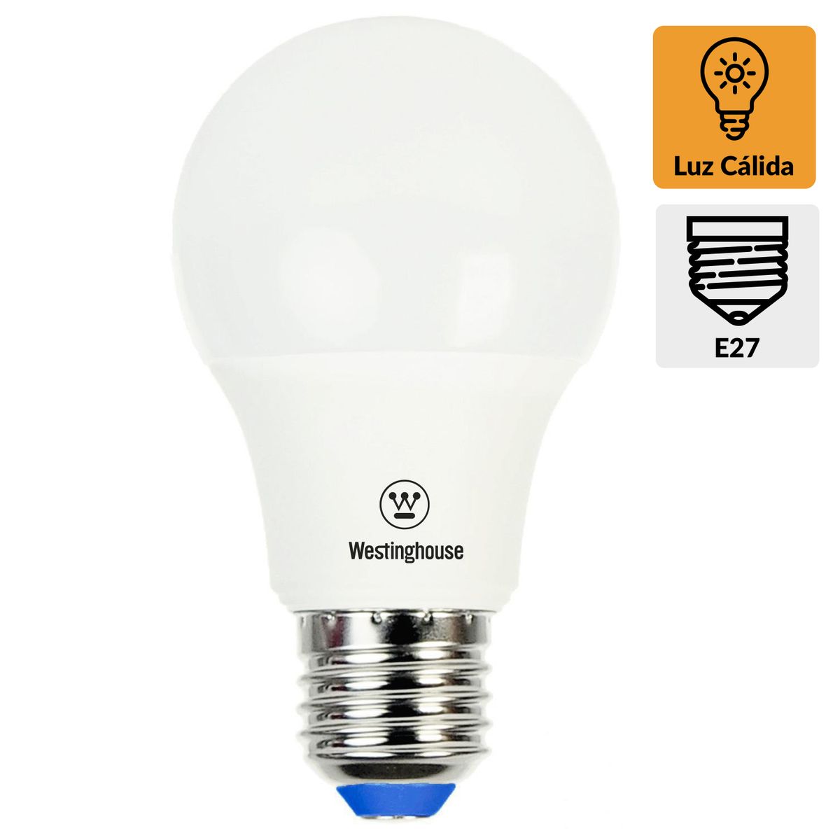 BP ILUMINACION - Ampolleta Led Bola 7 W E27 600 lm Luz Cálida