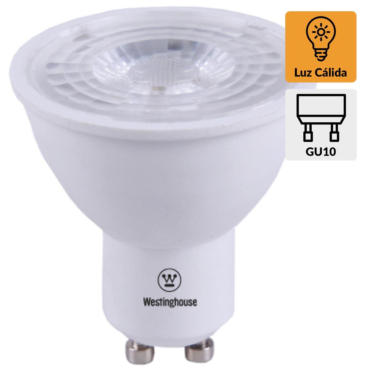 BP ILUMINACION - Ampolleta Led 5 W GU10 425 lm Luz Cálida