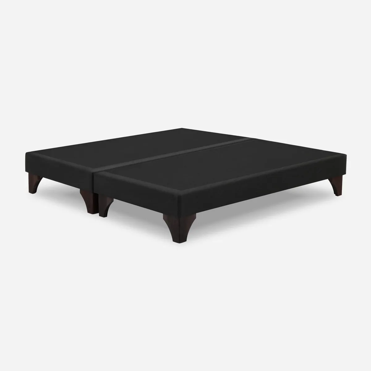 ROSEN - Set Base Cama Base Black 2 plazas Negro