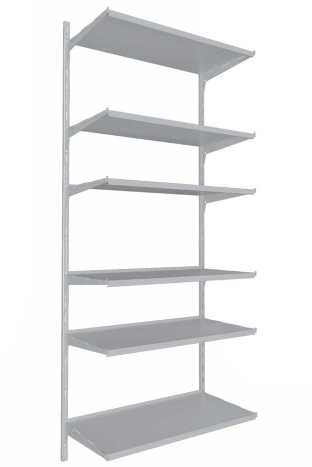 DUCASSE - Repisa Crece Acero 6 Nivel(es) 62x151x31.8 cm Blanco