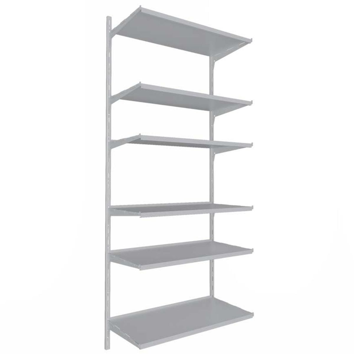 DUCASSE - Repisa Crece Acero 6 Nivel(es) 62x151x31.8 cm Blanco