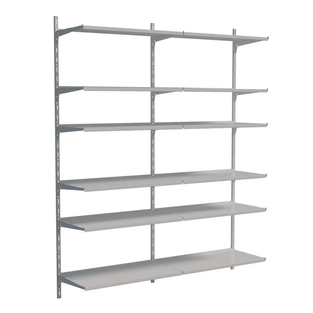 DUCASSE - Repisa Crece Dúo Acero 6 Nivel(es) 122x151x31.8 cm Blanco