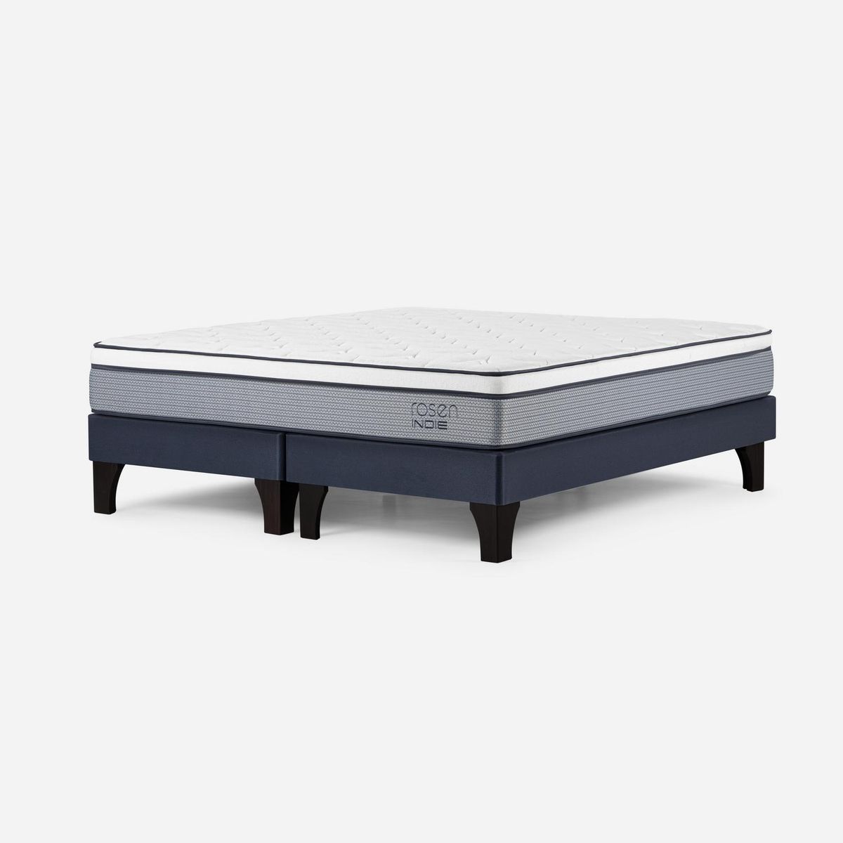 ROSEN - Cama Super king Europea Indie Azul