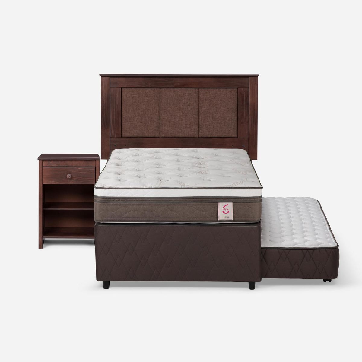 ROSEN - Diván 1.5 plazas Nido New Style 6 Café