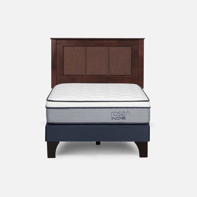 ROSEN - Cama 1 plaza Indie  Azul