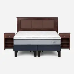 ROSEN - Cama 2 plazas Indie Azul