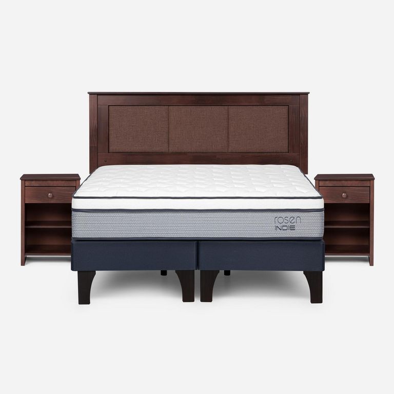 ROSEN Cama King Indie Azul