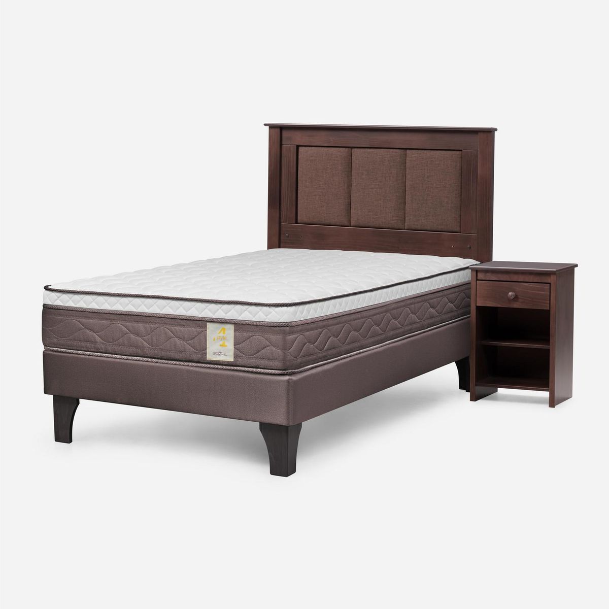 ROSEN - Cama New Style 4 plus 1 plaza rac