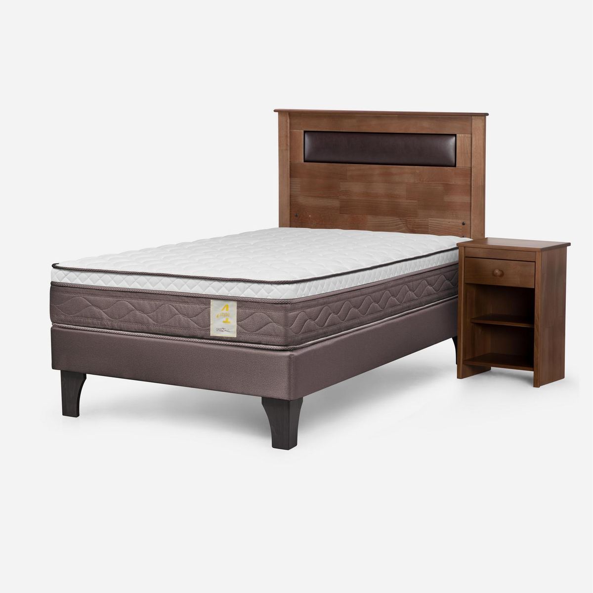 ROSEN - Cama New Style 4 plus 1 plaza fer
