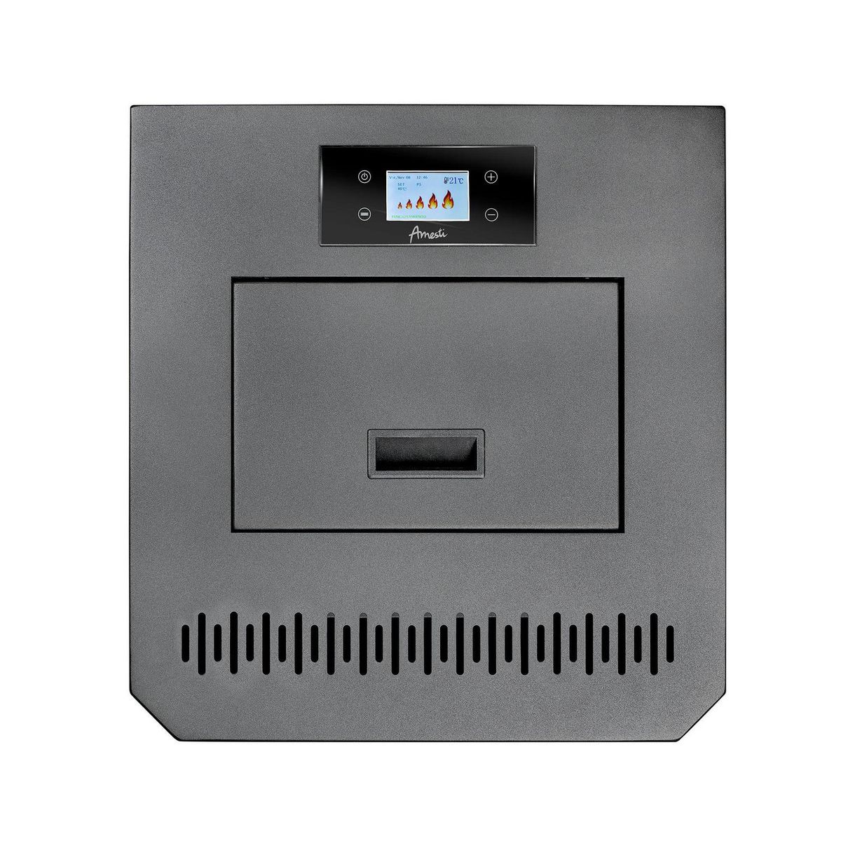 AMESTI - Estufa Pellet Vulcan 10 Negra Negro