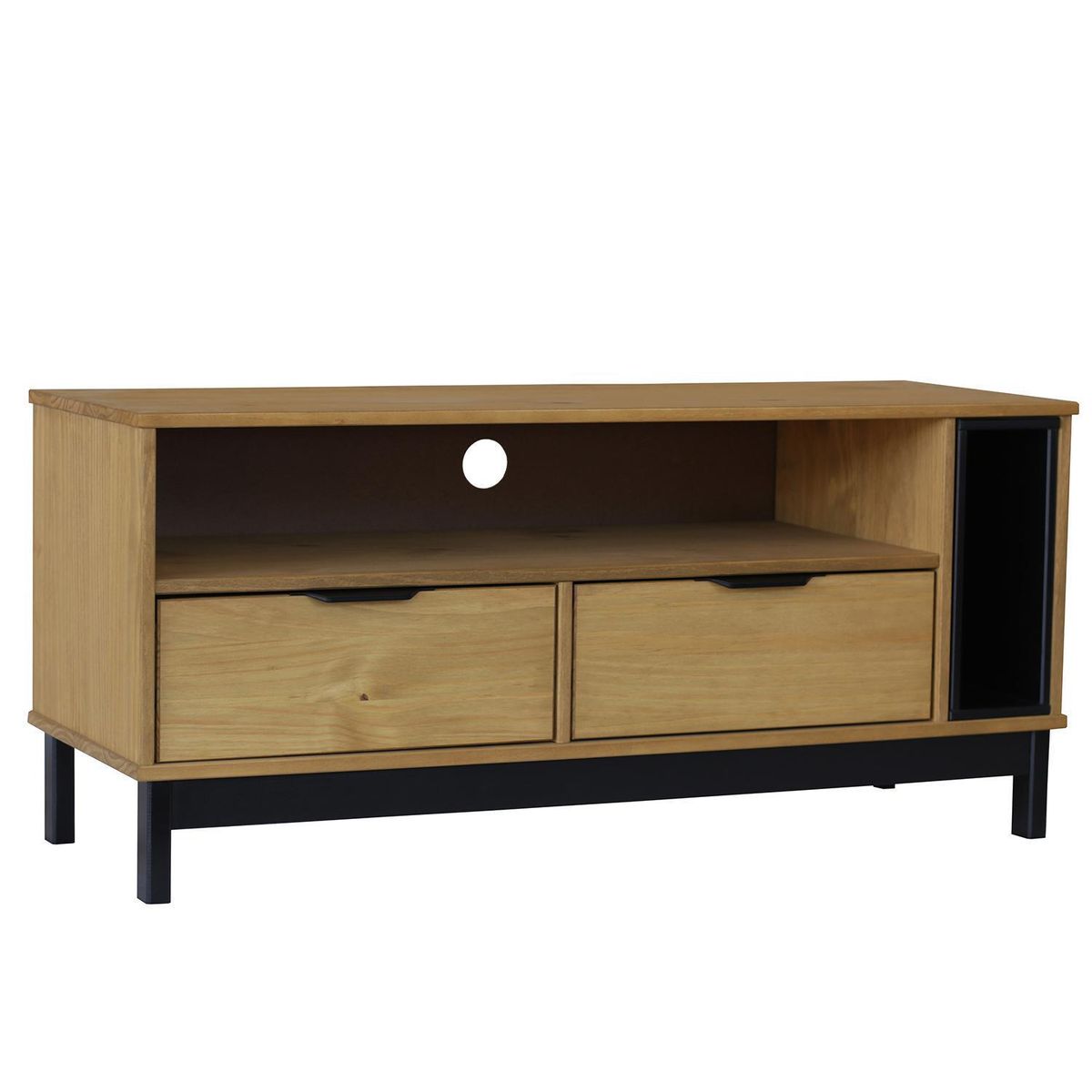 VEKKAHOME - Rack Arenas Dark 2 cajones