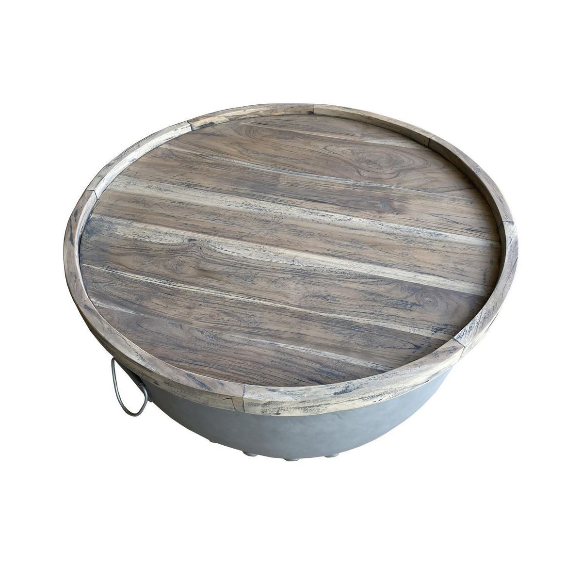 VEKKAHOME - Mesa lateral aluminio Ammit