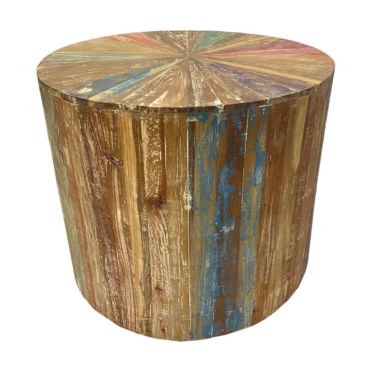 VEKKAHOME - Mesa lateral Legian Café 55x55x45 cm