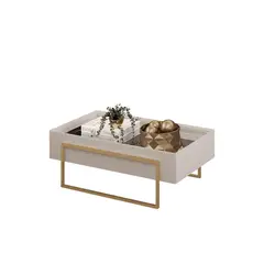 VEKKAHOME - Mesa de centro Pilar