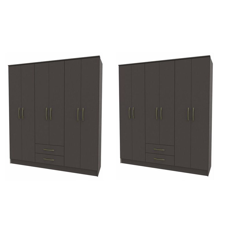 VEKKAHOME - Combo Pequim Dark 2x6p