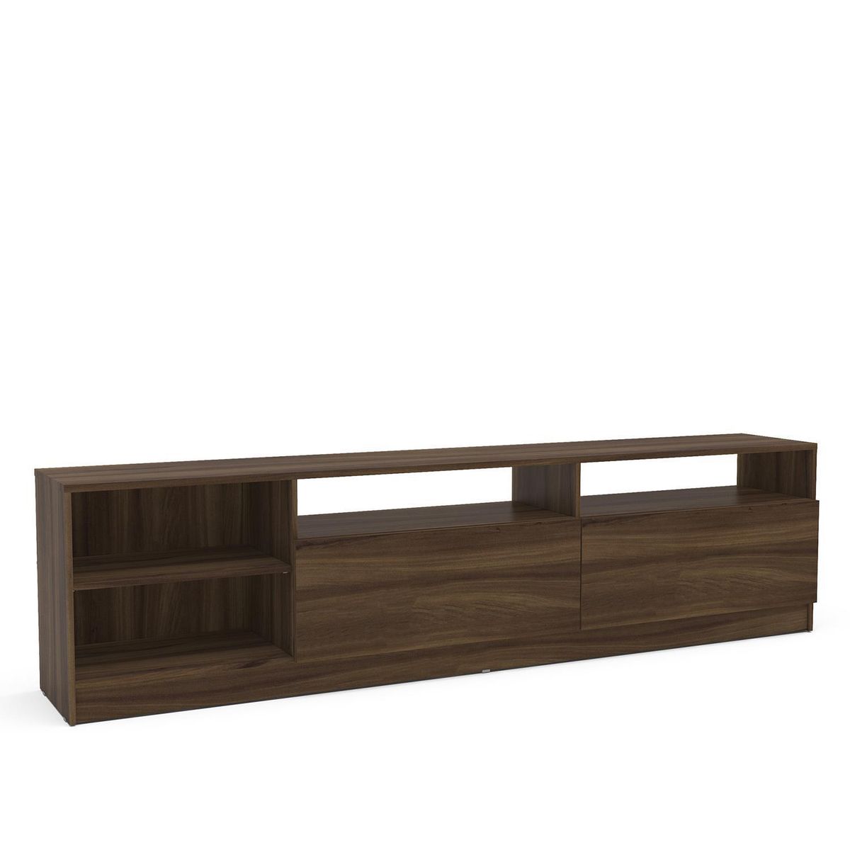 VEKKAHOME - Rack TV Moyan Rustic 75" 2 puertas
